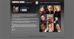 Desktop Screenshot of chuckleradio.com