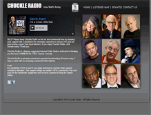 Tablet Screenshot of chuckleradio.com